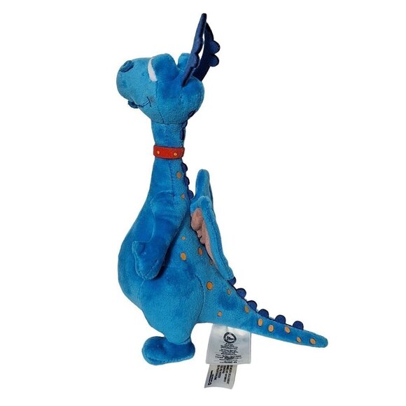 Disney Store Doc McStuffins Stuffy Blue Dragon Plush 10" - Picture 4 of 5